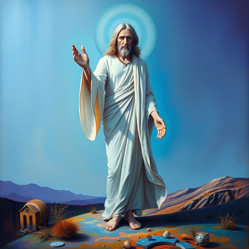 Jesus as an Extra terrestrial being.